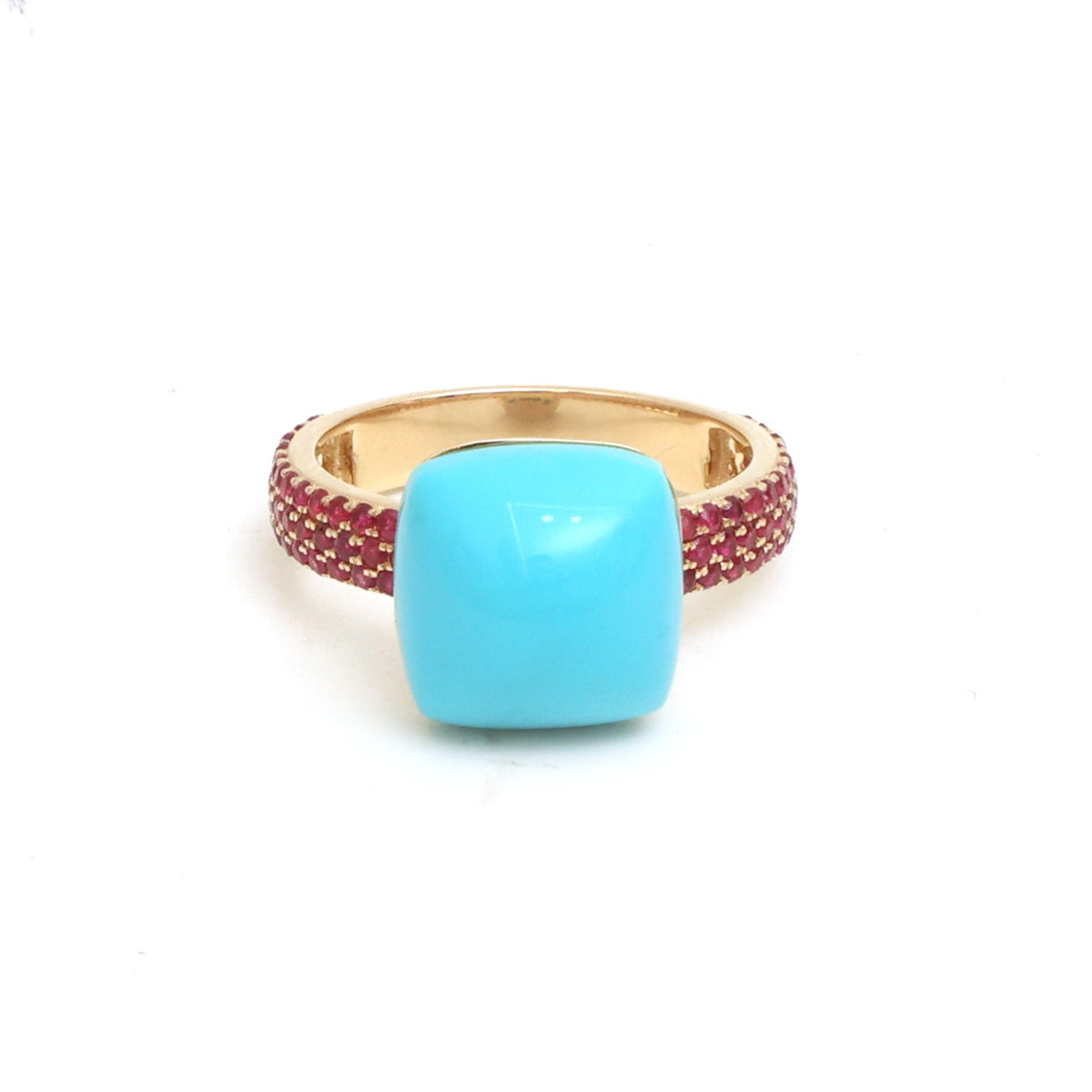 Turquoise Ruby Ring