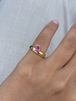 Pink Sapphire Ring