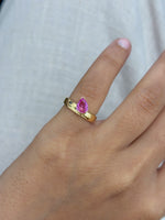 Pink Sapphire Ring