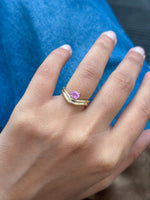 Pink Sapphire Ring