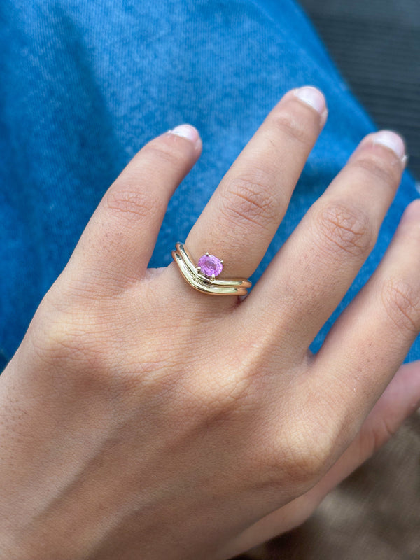 Pink Sapphire Ring
