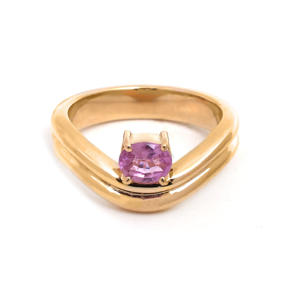 Pink Sapphire Ring