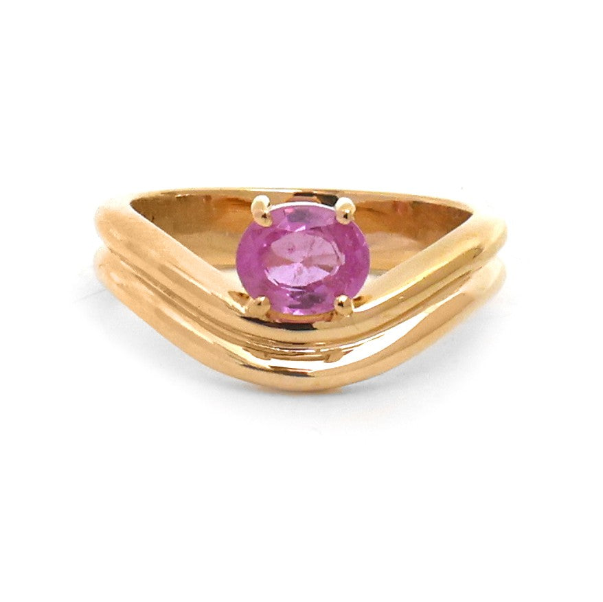 Pink Sapphire Ring