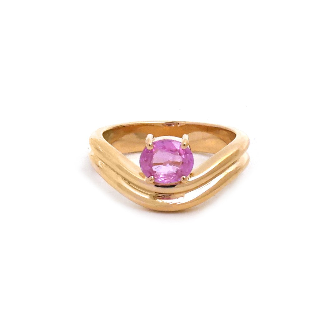 Pink Sapphire Ring