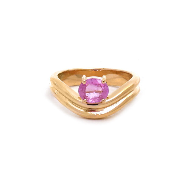 Pink Sapphire Ring