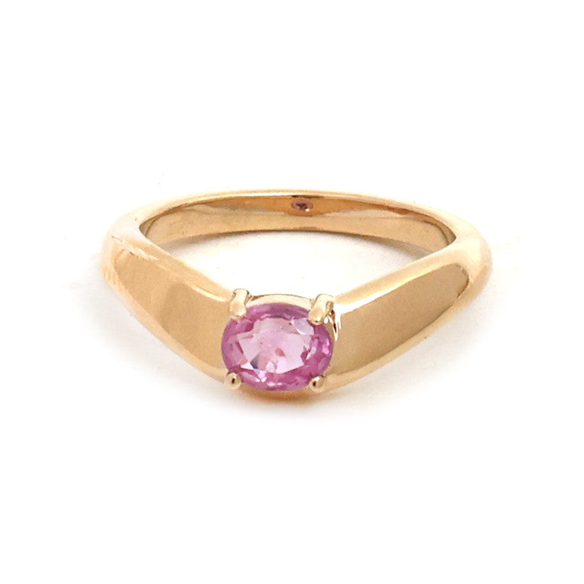 Pink Sapphire Ring
