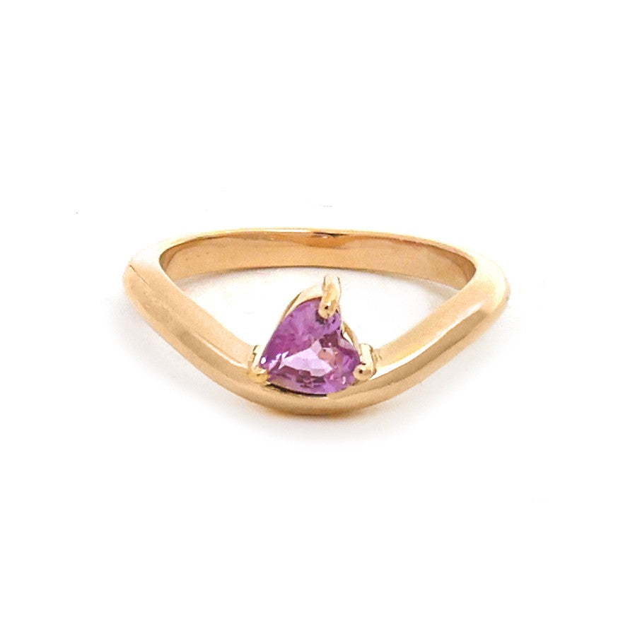 Pink Sapphire Ring