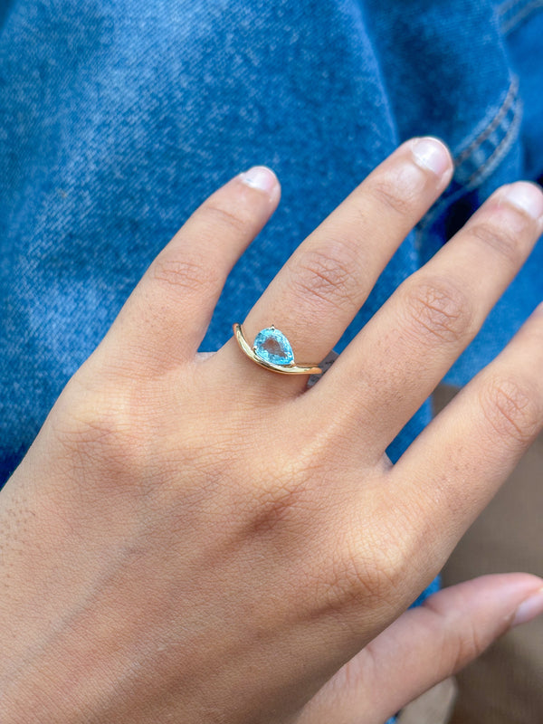 Aquamarine Ring