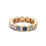 Rainbow Sapphire Ring
