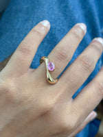 Pink Sapphire Ring