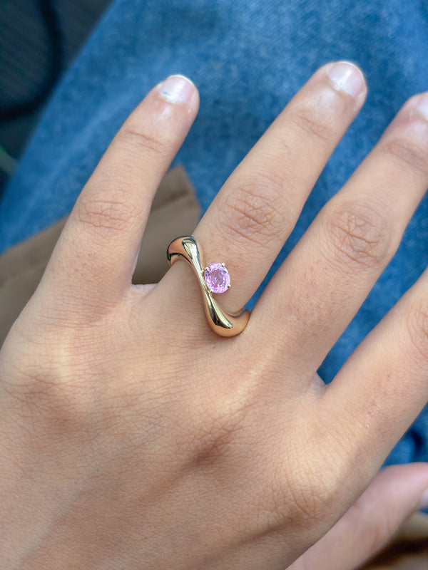 Pink Sapphire Ring