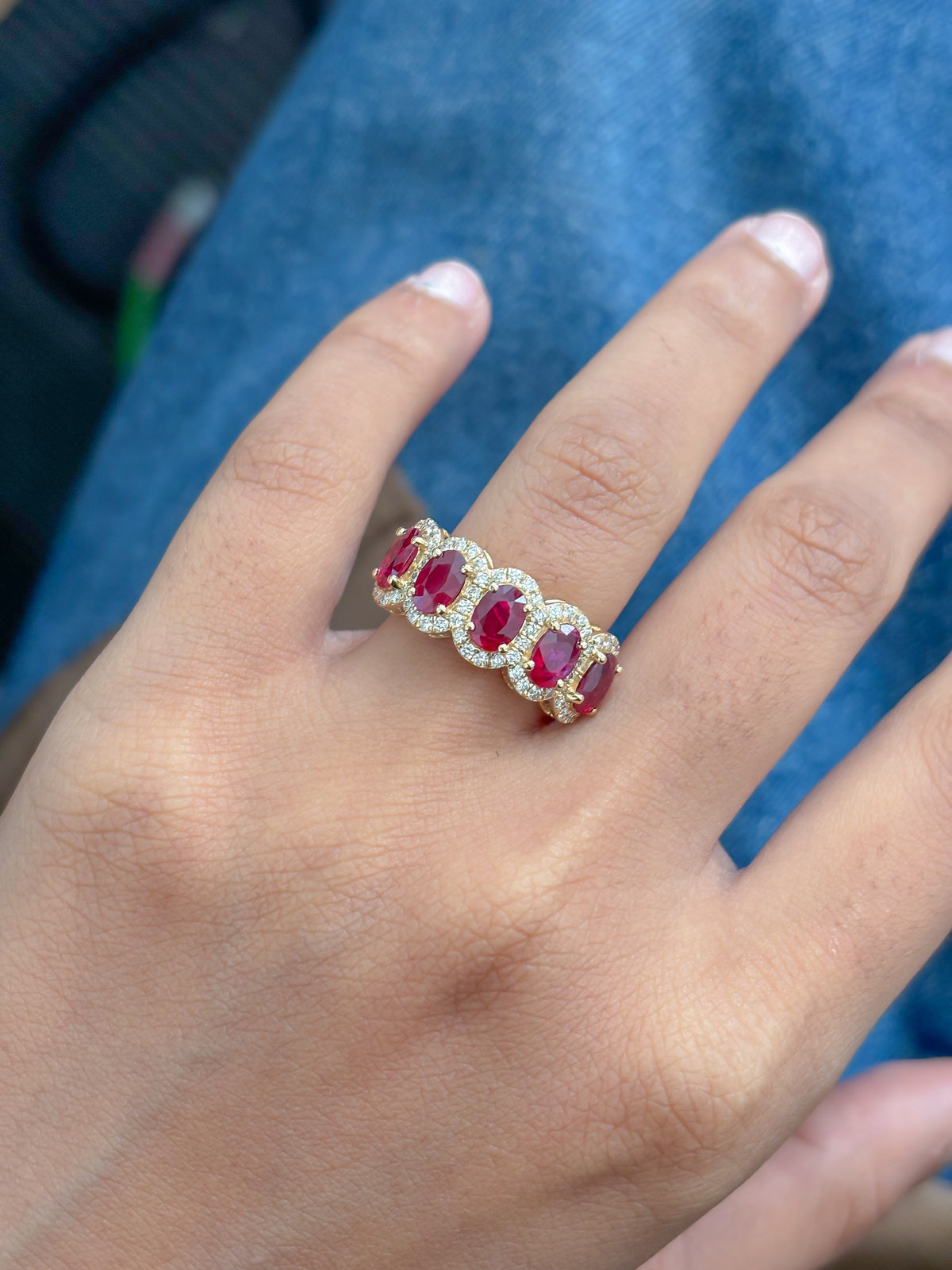 Ruby Diamond Ring
