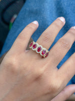 Ruby Diamond Ring
