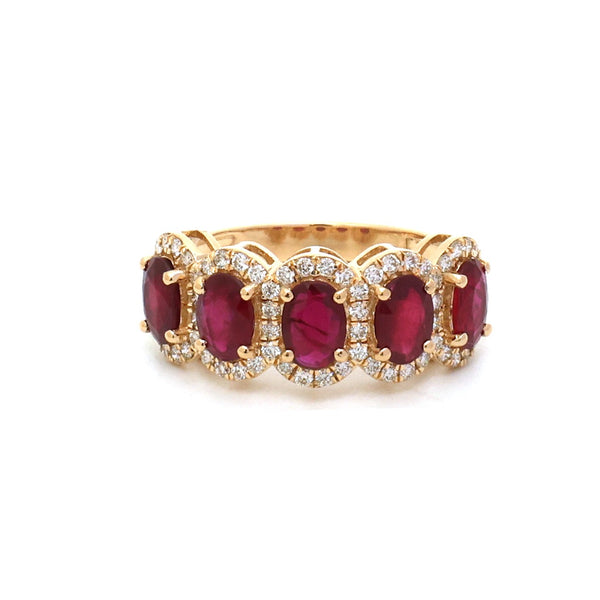 Ruby Diamond Ring