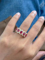 Ruby Diamond Ring