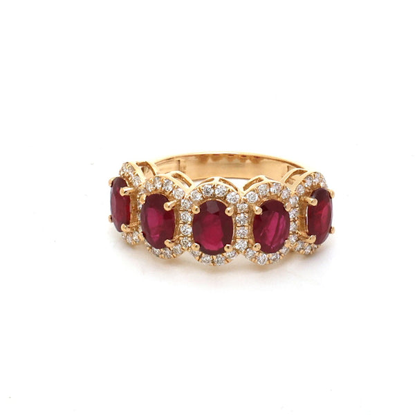 Ruby Diamond Ring