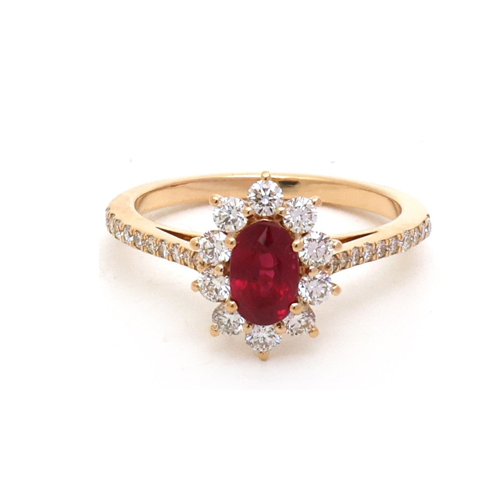 Ruby Diamond Ring