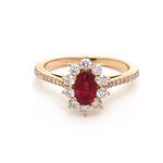 Ruby Diamond Ring