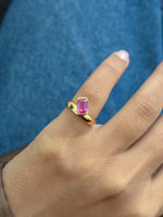 Pink Sapphire Ring