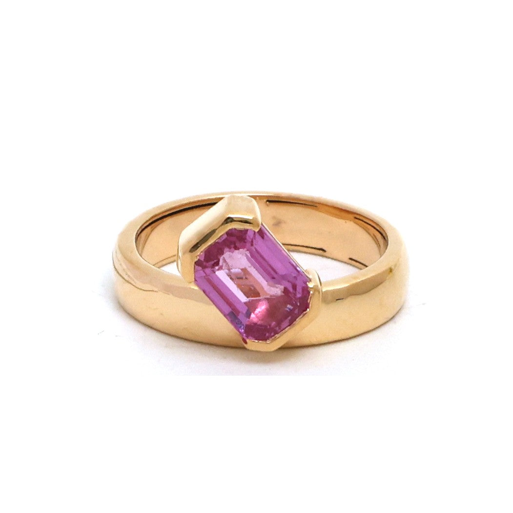 Pink Sapphire Ring