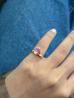 Pink Sapphire Ring