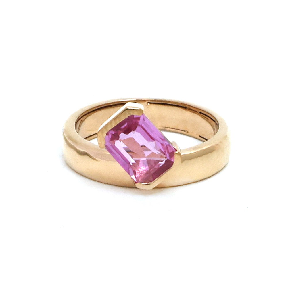 Pink Sapphire Ring