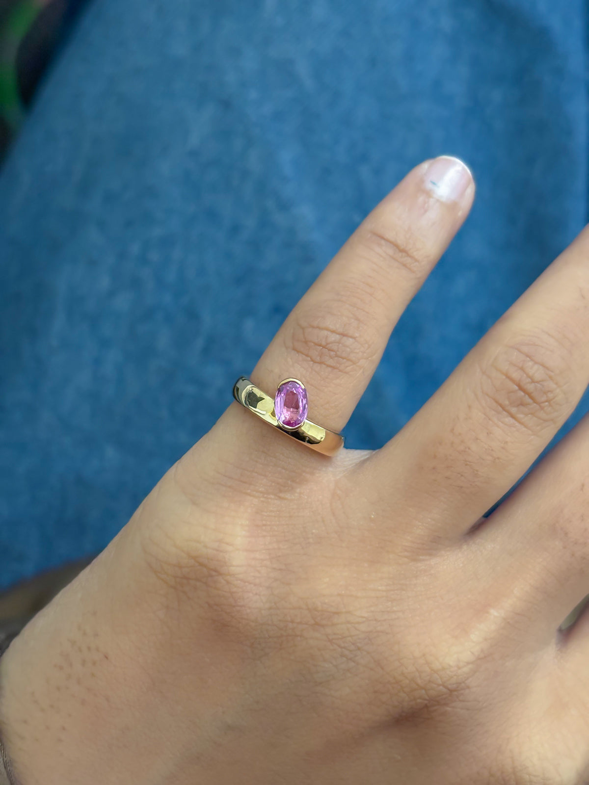 Pink Sapphire Ring