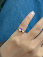 Pink Sapphire Ring