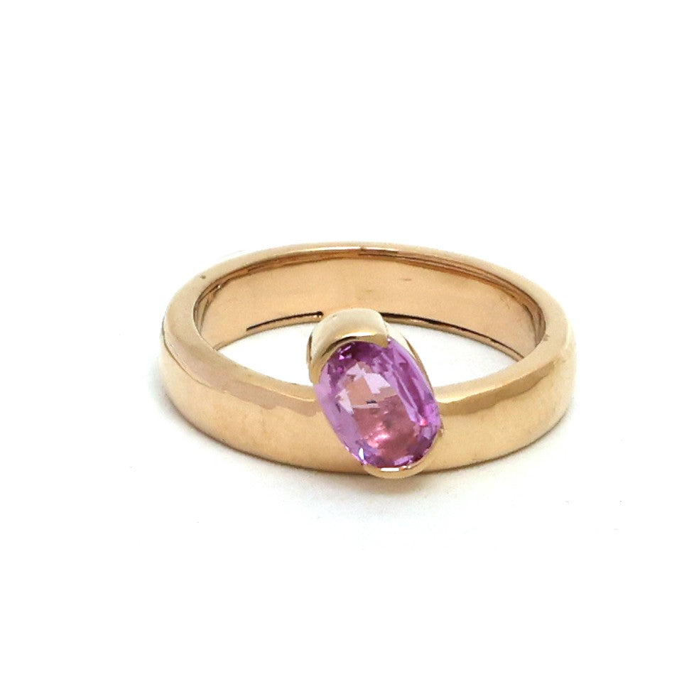 Pink Sapphire Ring