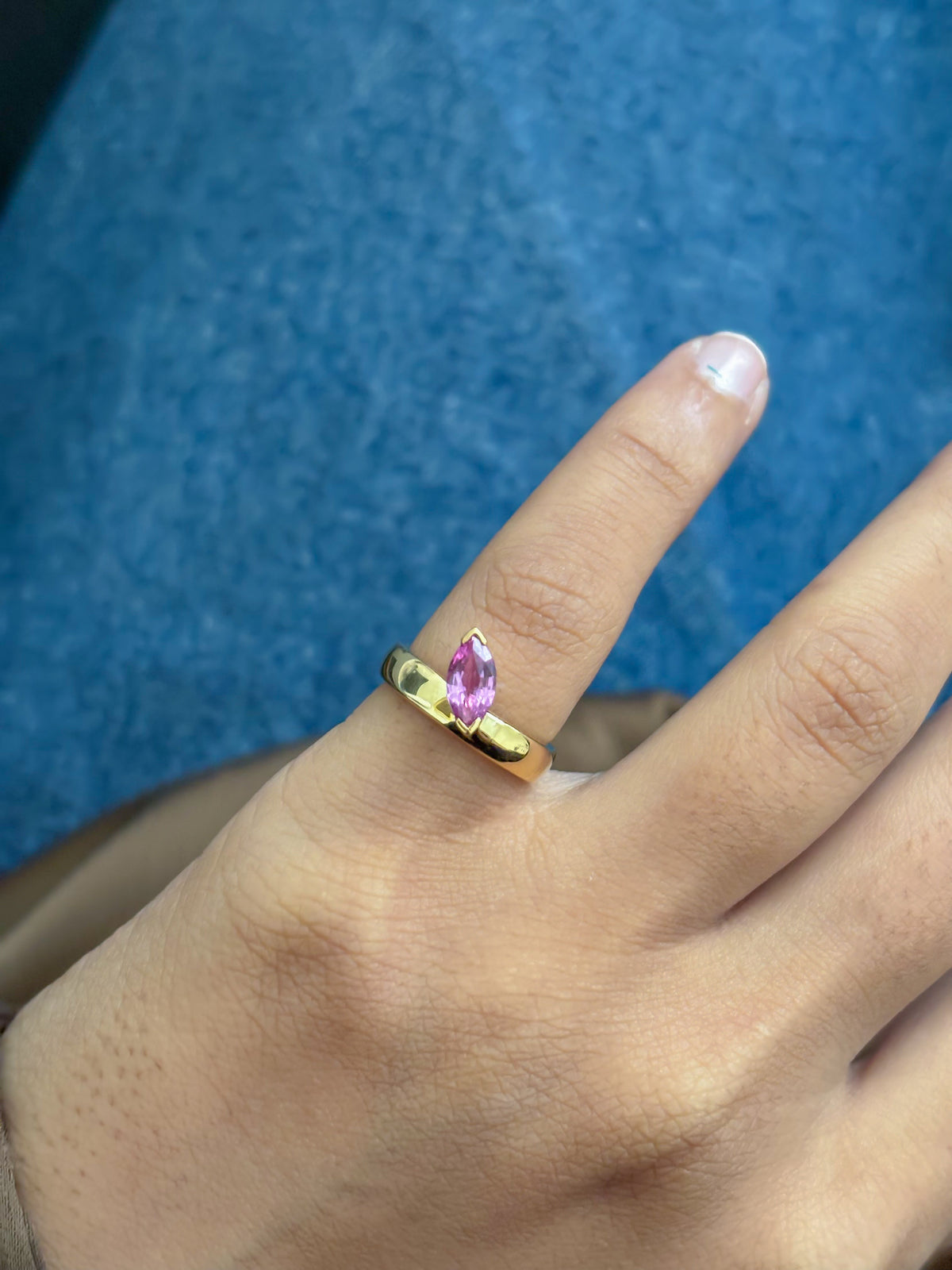 Pink Sapphire Ring