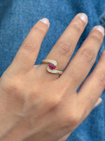 Ruby Diamond Ring