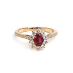 Ruby Diamond Ring