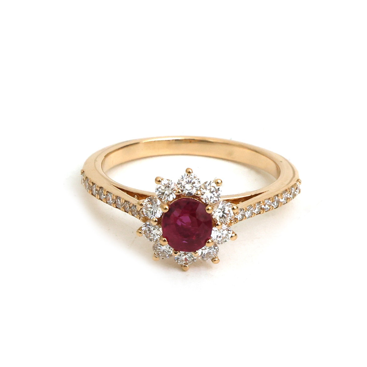 Ruby Diamond Ring