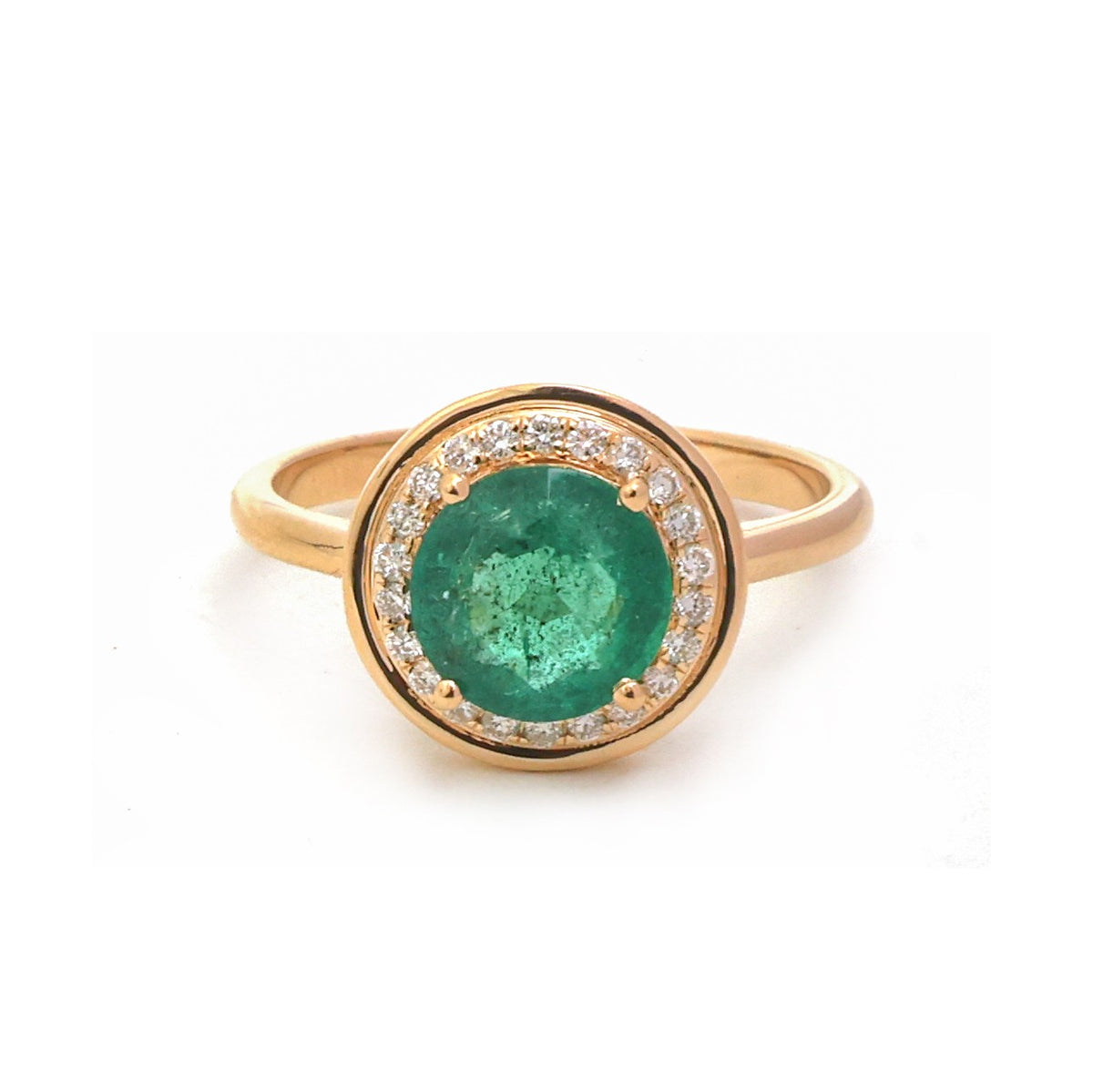 Emerald Diamond Ring