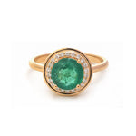 Emerald Diamond Ring