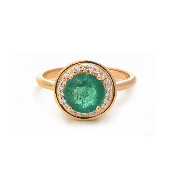 Emerald Diamond Ring