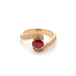 Ruby Diamond Ring