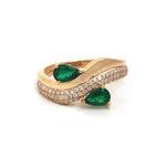 Emerald Diamond Ring