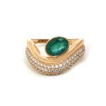 Emerald Diamond Ring