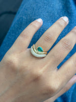 Diamond Emerald Ring