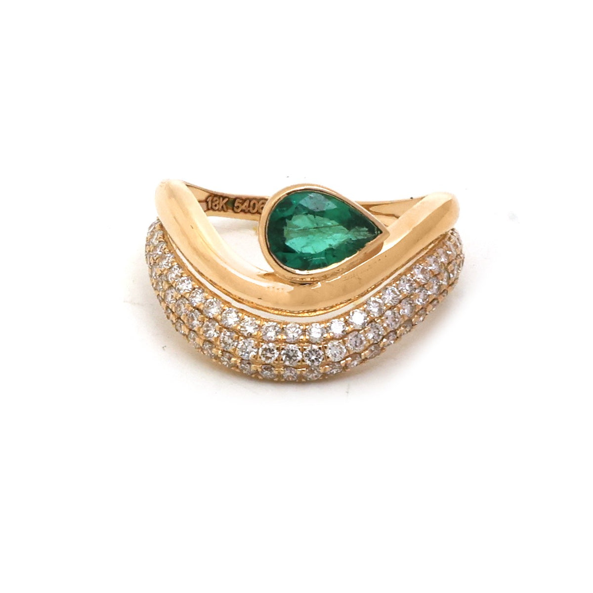 Diamond Emerald Ring