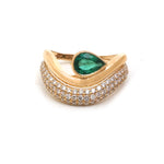 Diamond Emerald Ring