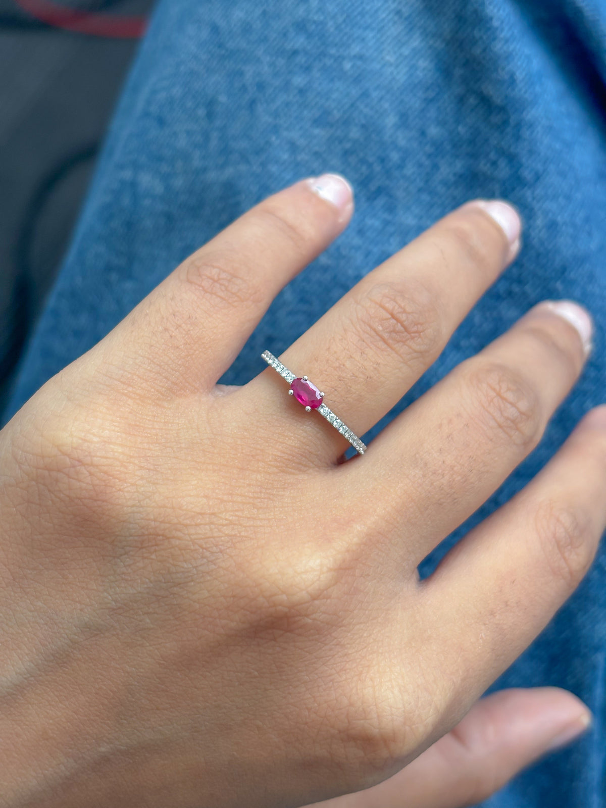 Ruby Diamond Ring