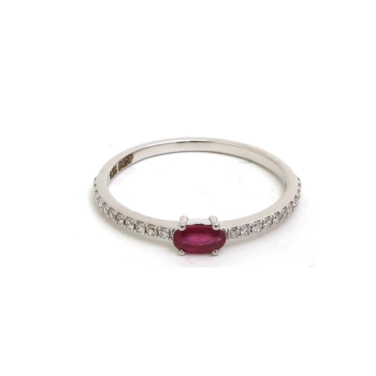 Ruby Diamond Ring