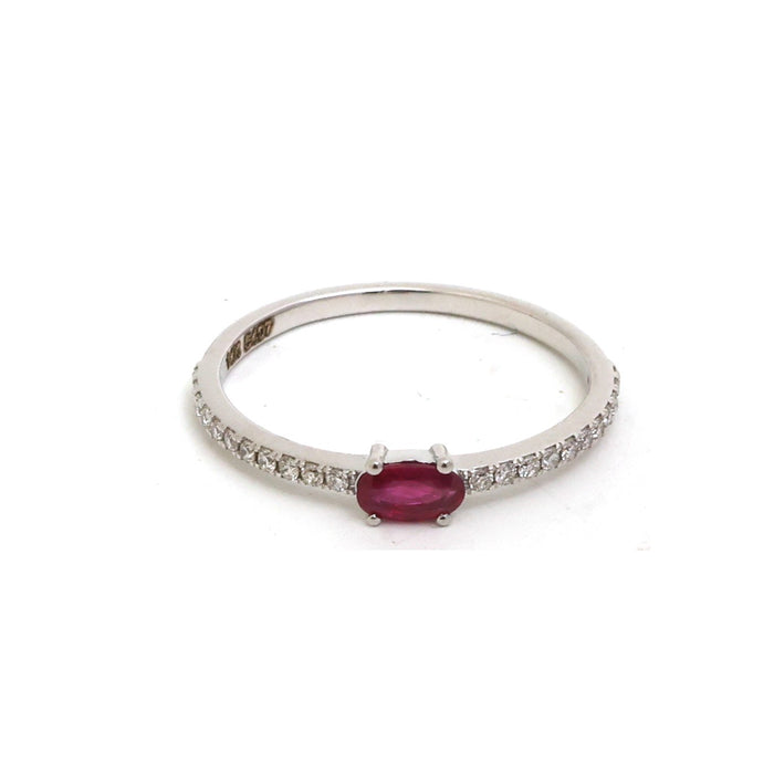 Ruby Diamond Ring