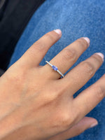 Tanzanite Diamond Ring
