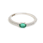 Emerald Diamond Ring
