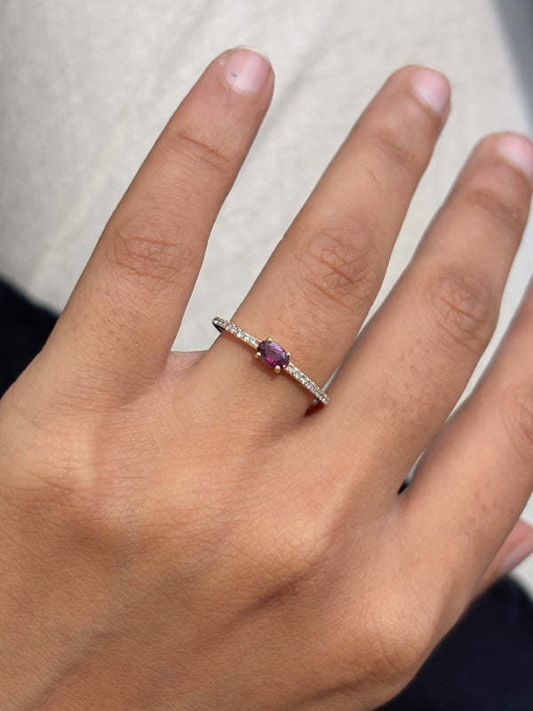 Ruby Diamond Ring