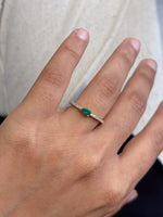 Emerald Diamond Ring
