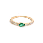 Emerald Diamond Ring
